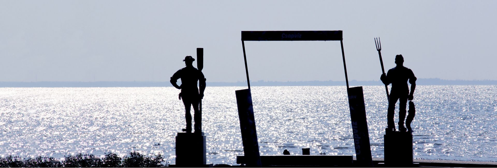 Balatonfüred – A halász és a révész szobra